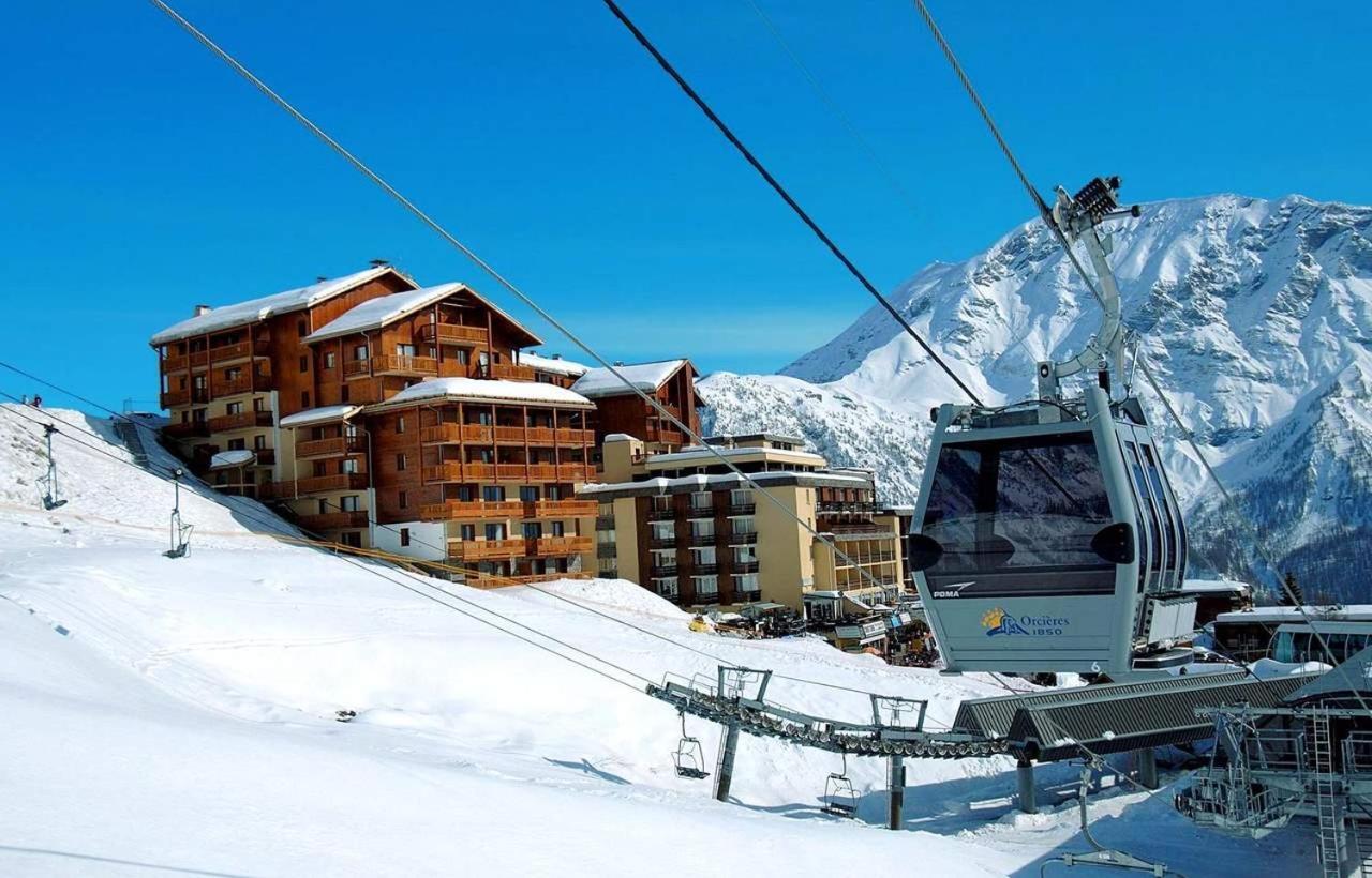 Appartement 6 Places Aux Pieds Des Pistes Avec Piscine, Wifi Et Parking Prive, Salle De Bain Refaite A Neuf Orcières Eksteriør billede